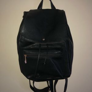 Leather book bag